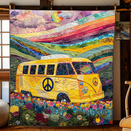 Hippie Yellow Van XR1908052CL Quilt