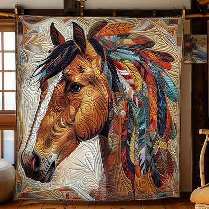 Horse Native WO2608005CL Quilt