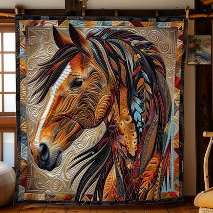 Horse Native WO2708002CL Quilt