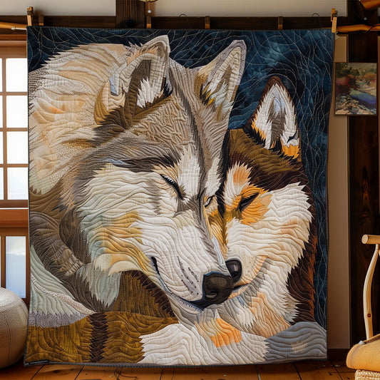 Husky Sleeping WO2108020CL Quilt