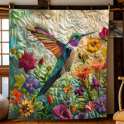 Iridescent Hummingbird XR1908058CL Quilt