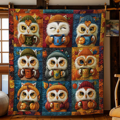 Owls And Autumn WO2808013CL Quilt