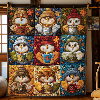 Owls Autumn WO2808015CL Quilt