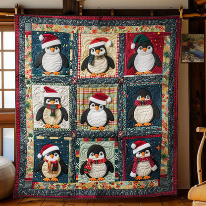 Penguin And Christmas WO2608051CL Quilt