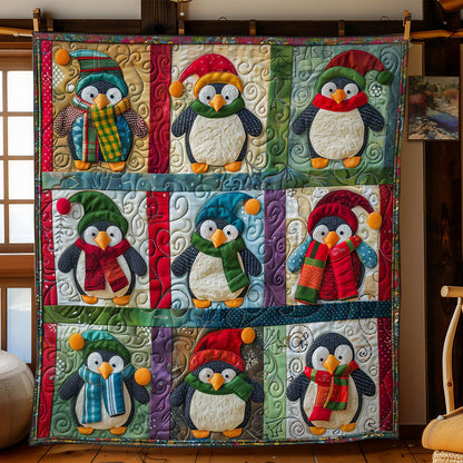 Penguin Funny WO2608053CL Quilt