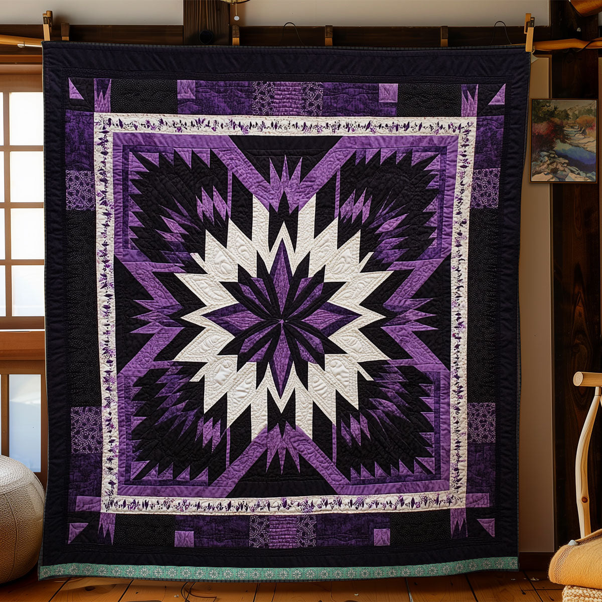 Purple Star XR1309009CL Quilt