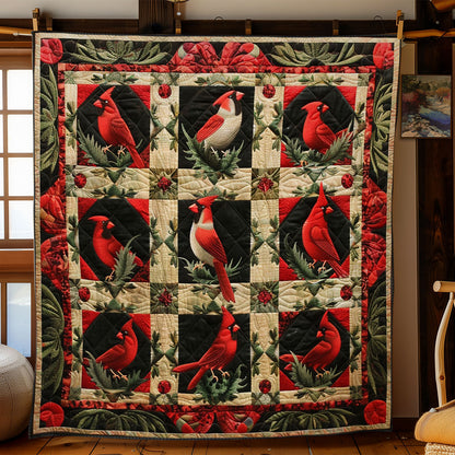 Red Cardinal WO2808003CL Quilt