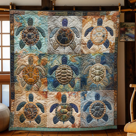 Sea Turtle Cove XR1409006CL Quilt