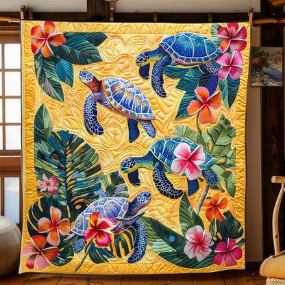 Serenity Turtles XR1008002CL Quilt