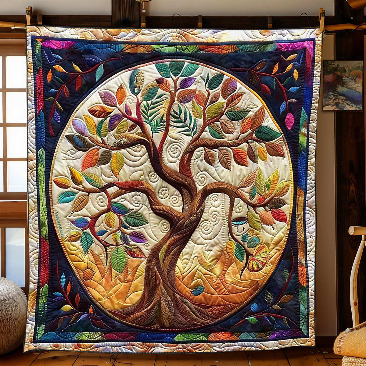 Timeless Tree XR2308009CL Quilt