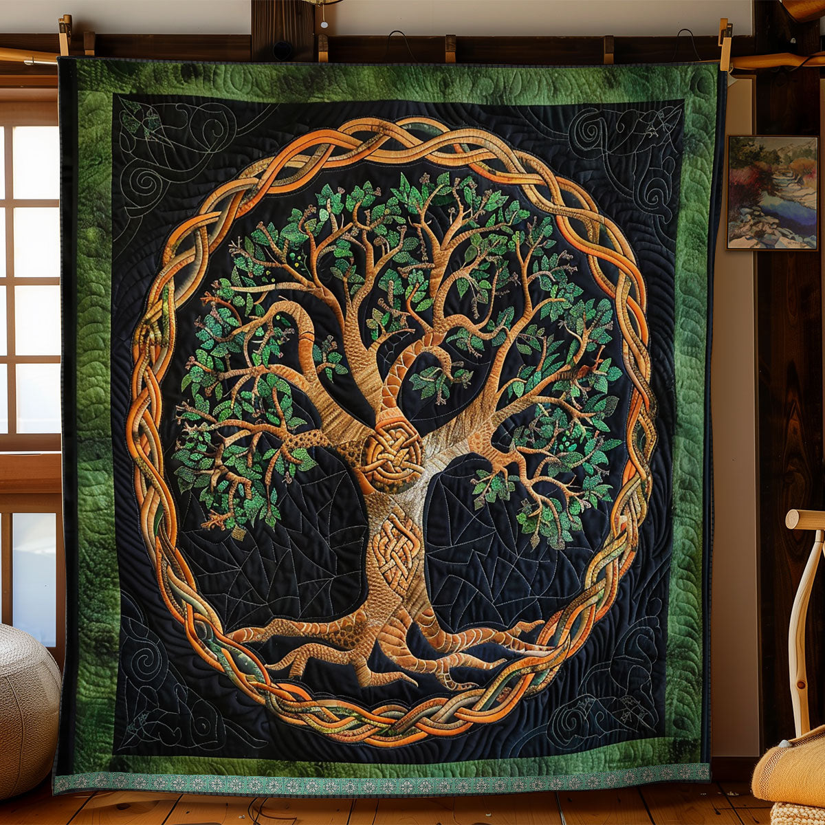 Tree Of Life Spirit XR0409020CL Quilt