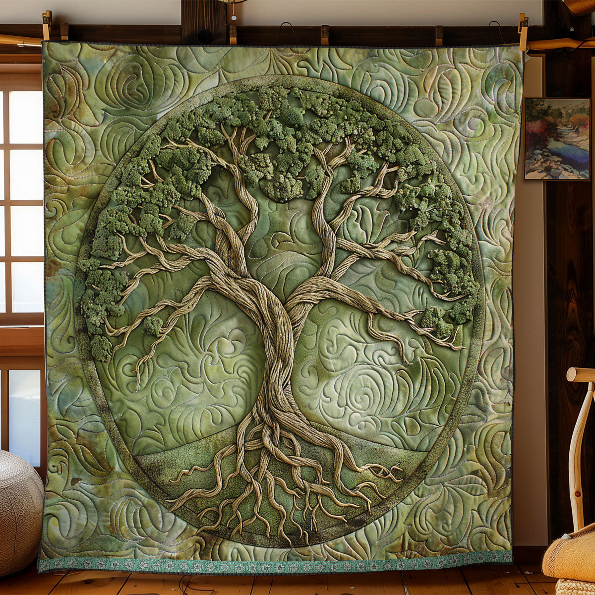 Tree Of Life XR1009011CL Quilt