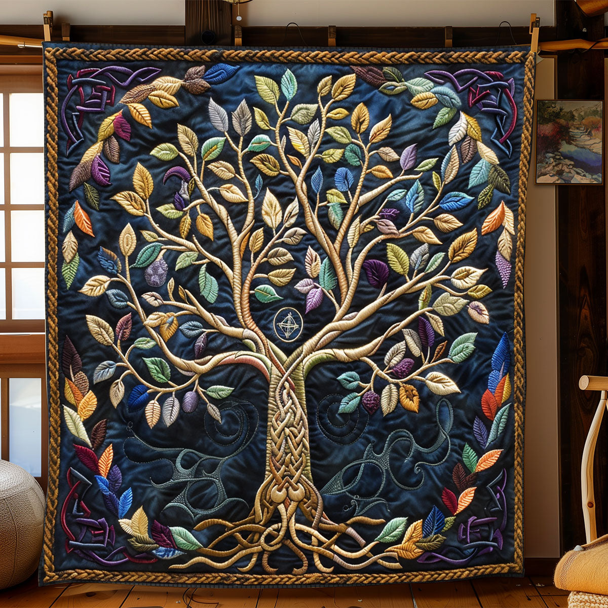 Tree of Unity XR2308011CL Quilt – Cozzyhomes