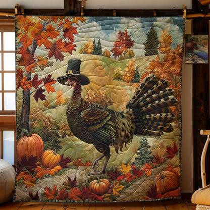 Turkey And Autumn WO308021CL Quilt