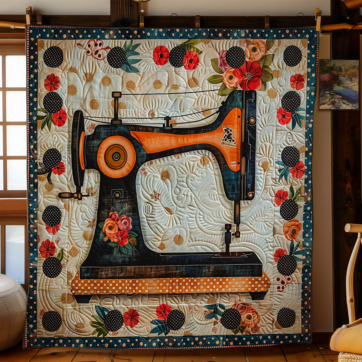 Vintage Sewing Machine WG2407018CL Quilt