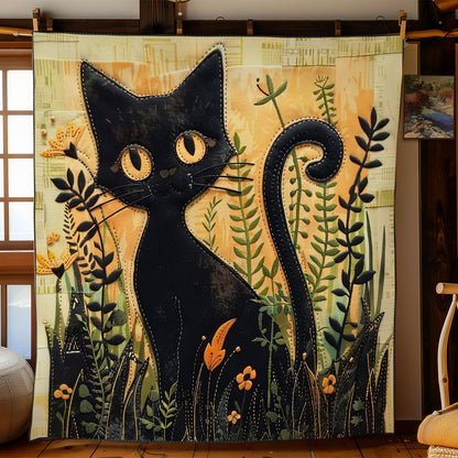 Whimsical Cat WO1908012CL Quilt