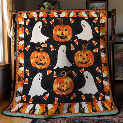 Boo Pumpkins XR1009001CL Quilt