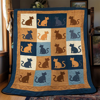 Cat Shape WJ1908004CL Quilt