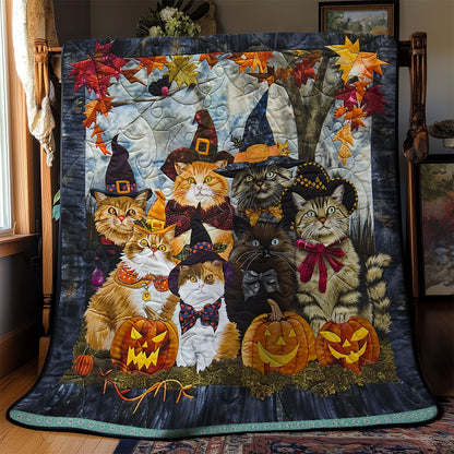 Cat Witch XR0409028CL Quilt