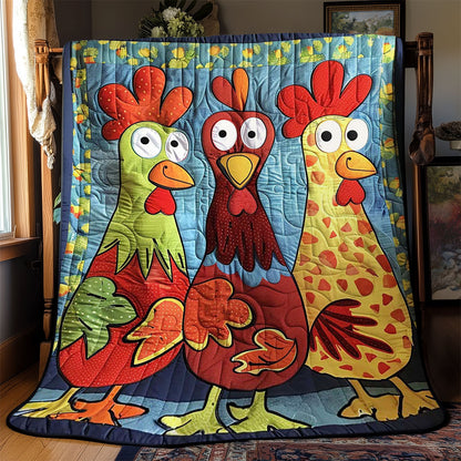 Funny Chicken WJ1908006CL Quilt