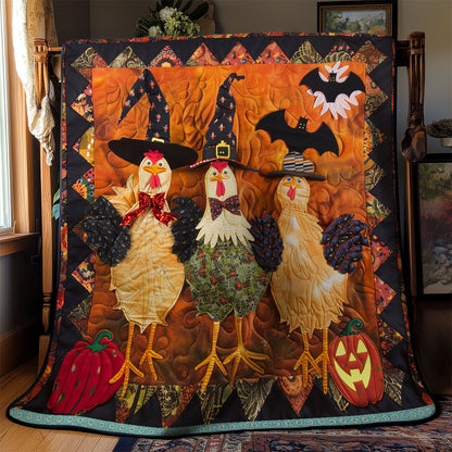 Chicken Witches XR2908008CL Quilt