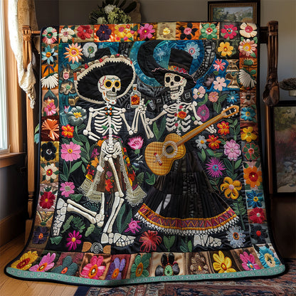 D��a de Muertos Melodies XR0409009CL Quilt