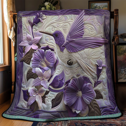 Dreaming Hummingbird XR0509003CL Quilt