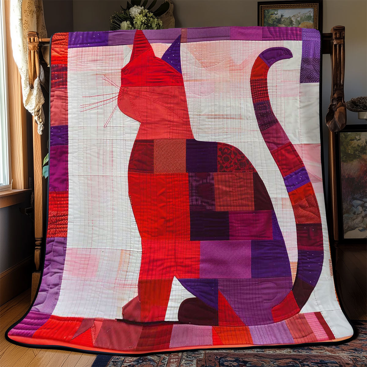 Feline Silhouettes WJ1908011CL Quilt