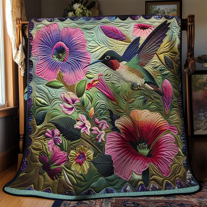 Love Hummingbird XR1007001CL Quilt