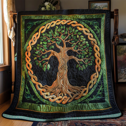 Mystic Tree Of Life XR0409016CL Quilt