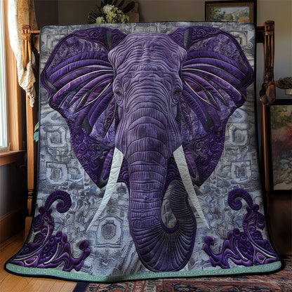 Powerful Elephant XR0509007CL Quilt