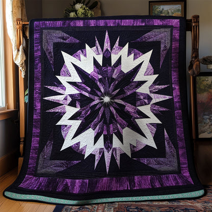 Purple Native American XR1309020CL Quilt