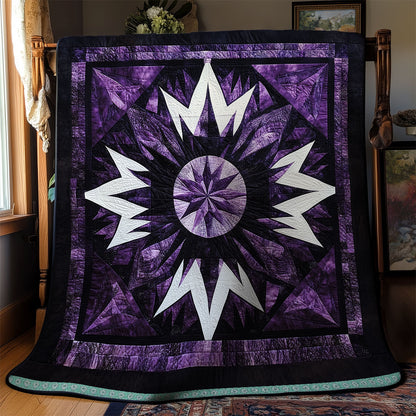 Purple Star Native American XR1309019CL Quilt