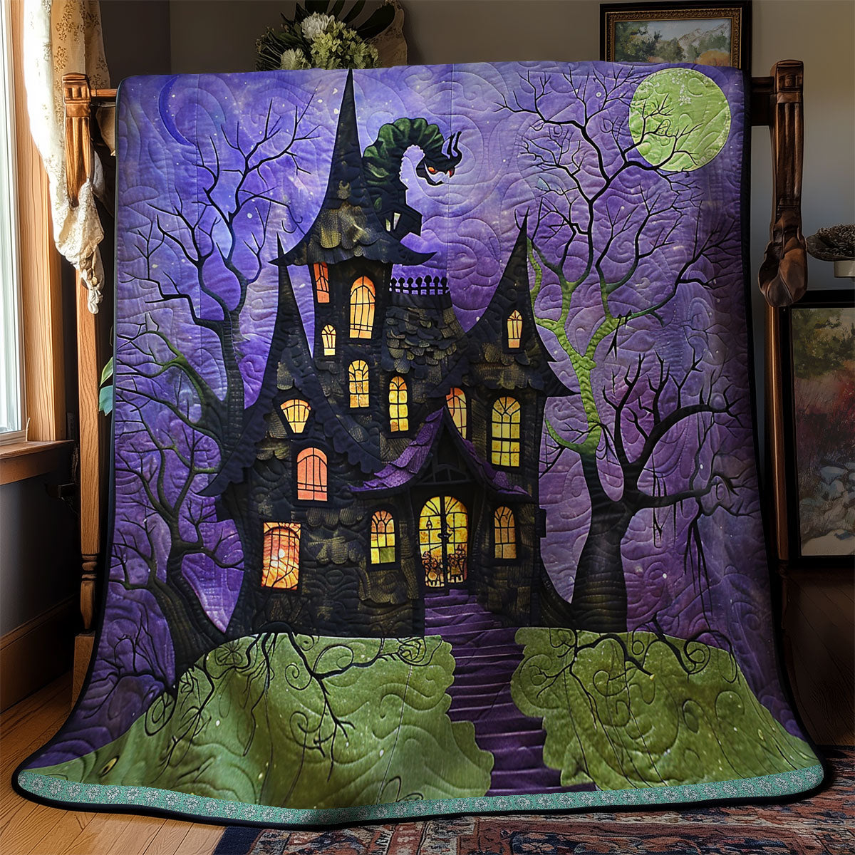 Whimsical Castle XR0409014CL Quilt