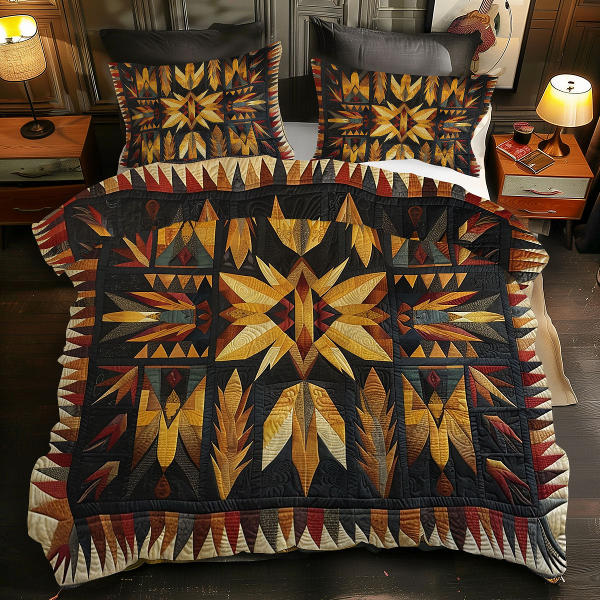 Native American XR1605002CL Duvet Cover Set