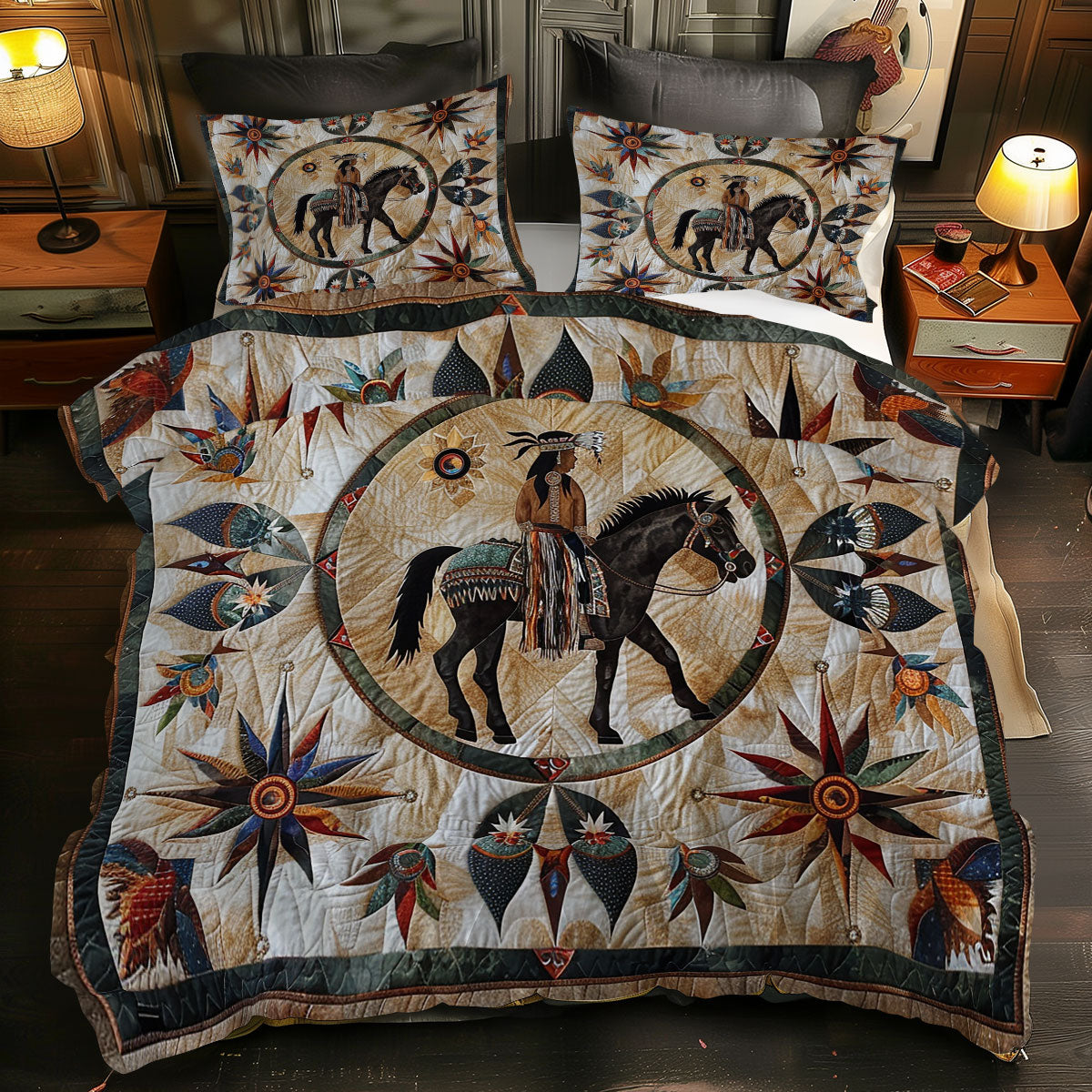 Native American XR1605013CL Duvet Cover Set