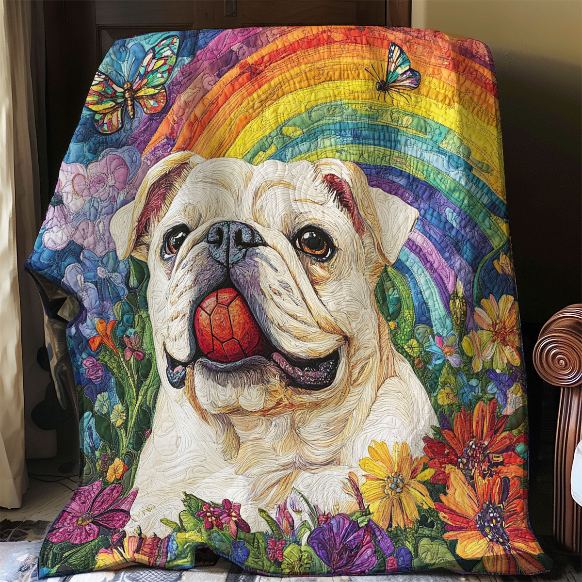 Bulldog WO0208035CL Quilt