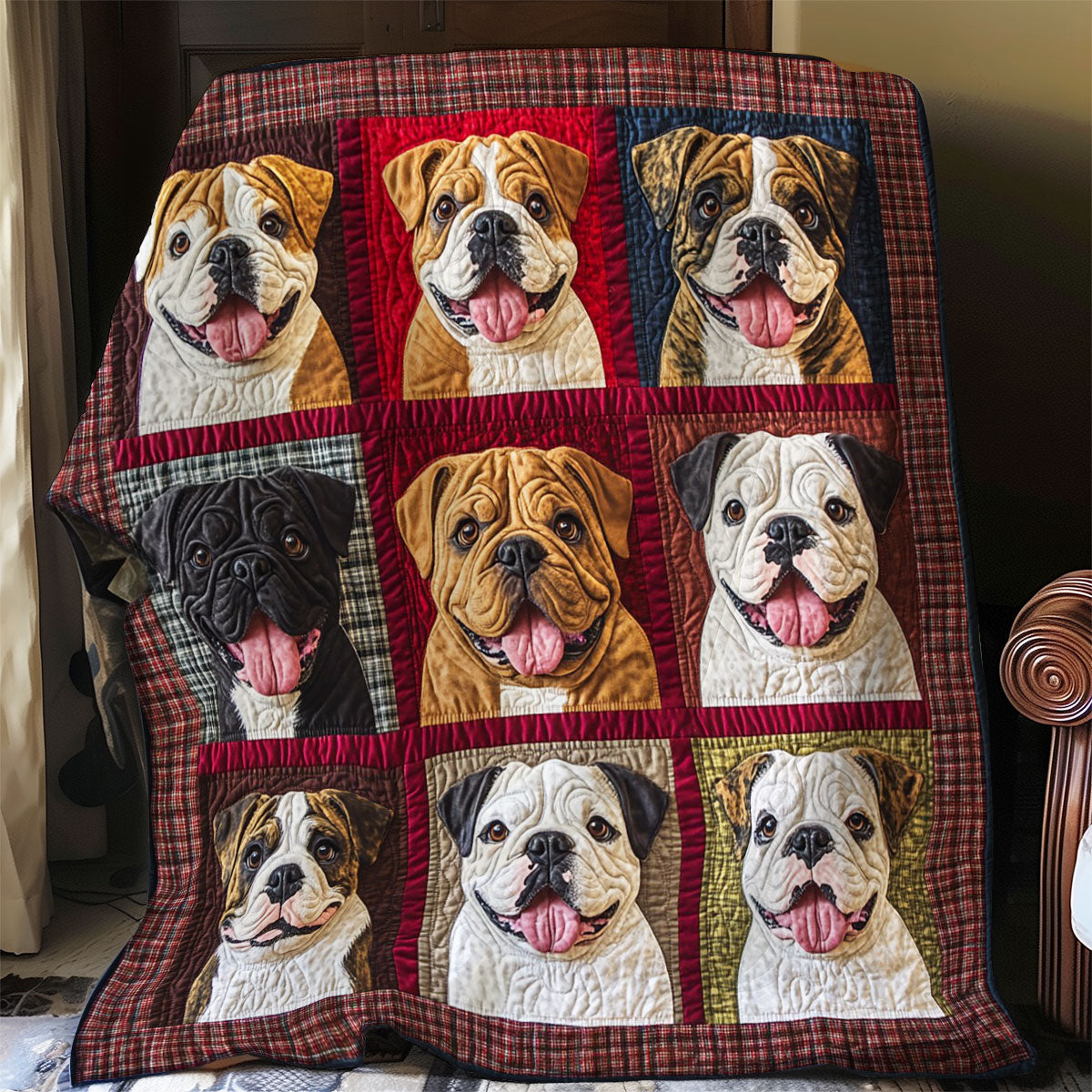 Bulldogs WO0308008CL Quilt