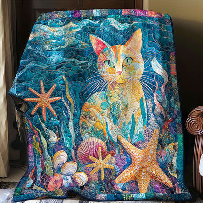 Cat Under The Sea WO01082024CL Quilt