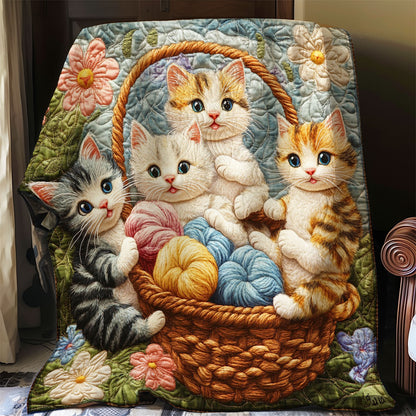 Cats And Wool WO0708002CL Quilt