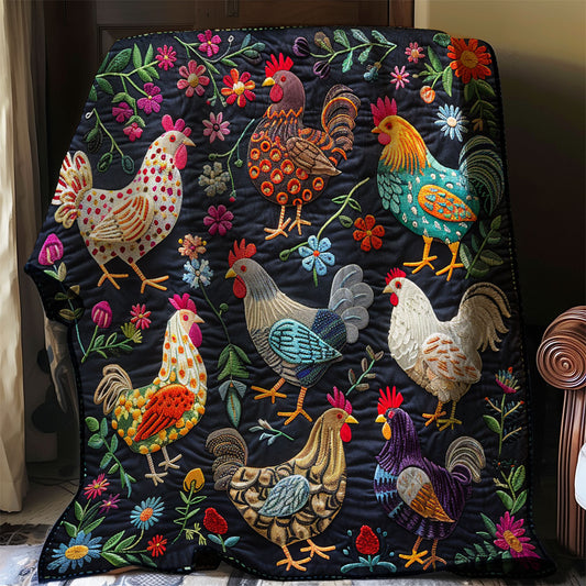 Chicken WJ0706008CL Quilt