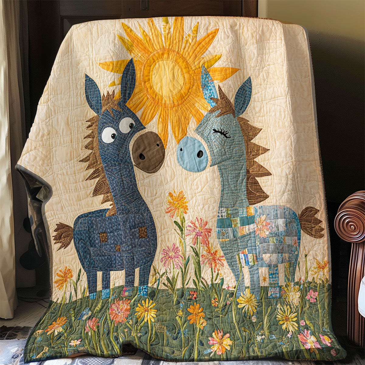 The Adventures Of Clumsy Donkey WO0308027CL Quilt