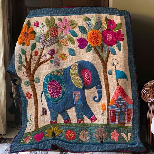 Elephant WWO0108009CL Quilt