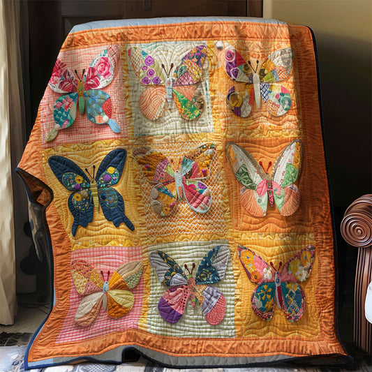 Gorgeous Butterflies XR1106018CL Quilt