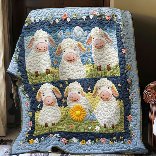 Happy Sheep WO0208037CL Quilt