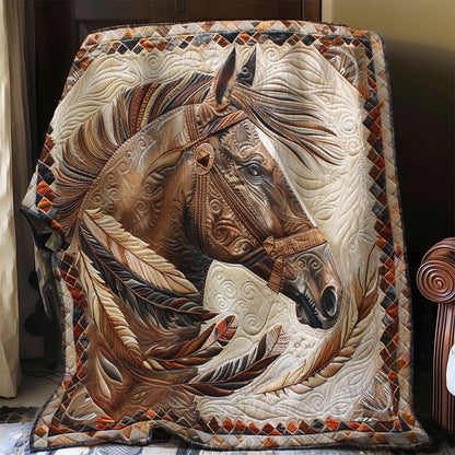 Horse Native WO1008029CL Quilt