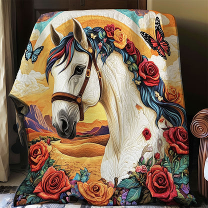 Horse-The Harmony Of Hooves WO28CL Quilt