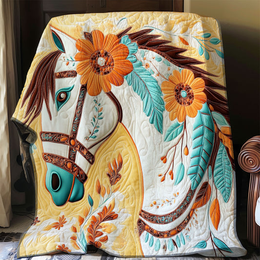 Horses In Culture WO0708004CL Quilt