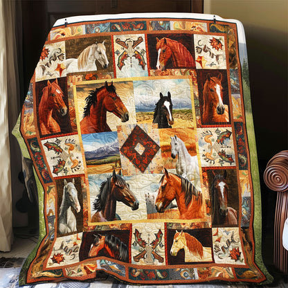 Horses XR0606023CL Quilt