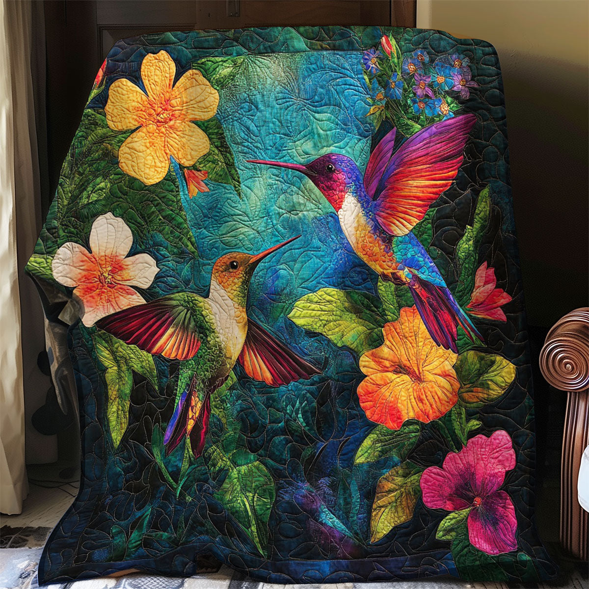 Hummingbird WO0308017CL Quilt